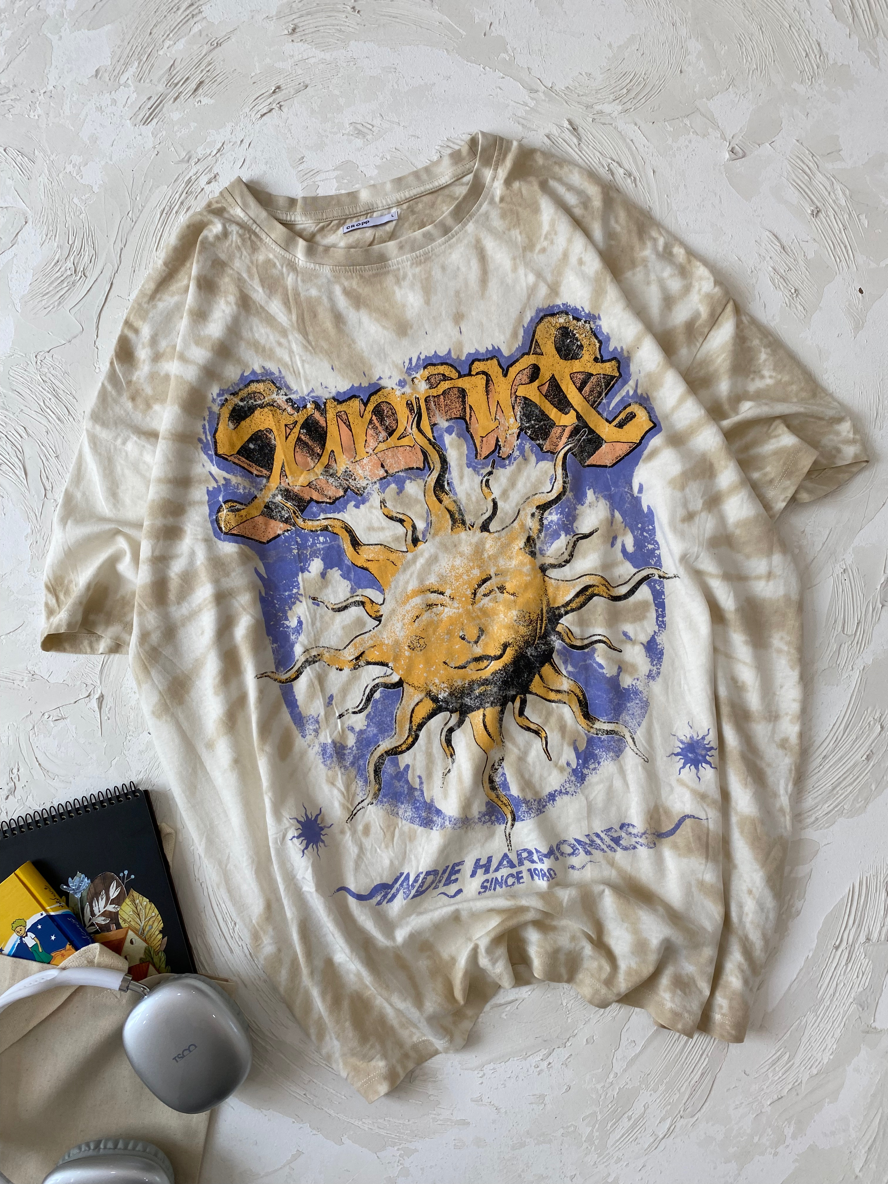 تیشرت یونیسکس باکسی فول لش sunrise